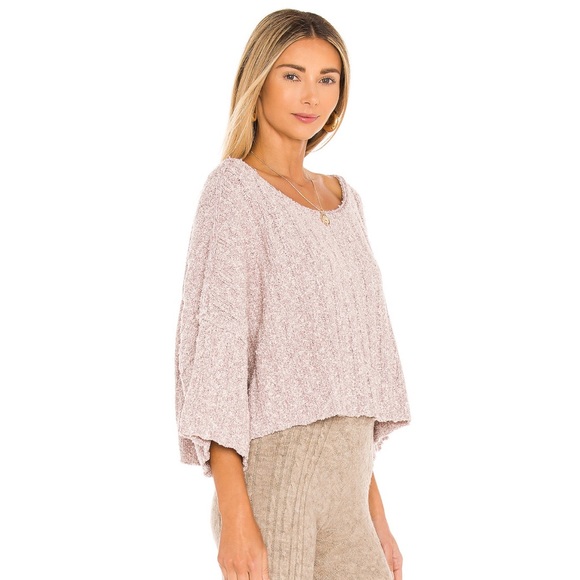 Free People | Good Day Pullover in Mauve Mousse - Picture 3 of 4